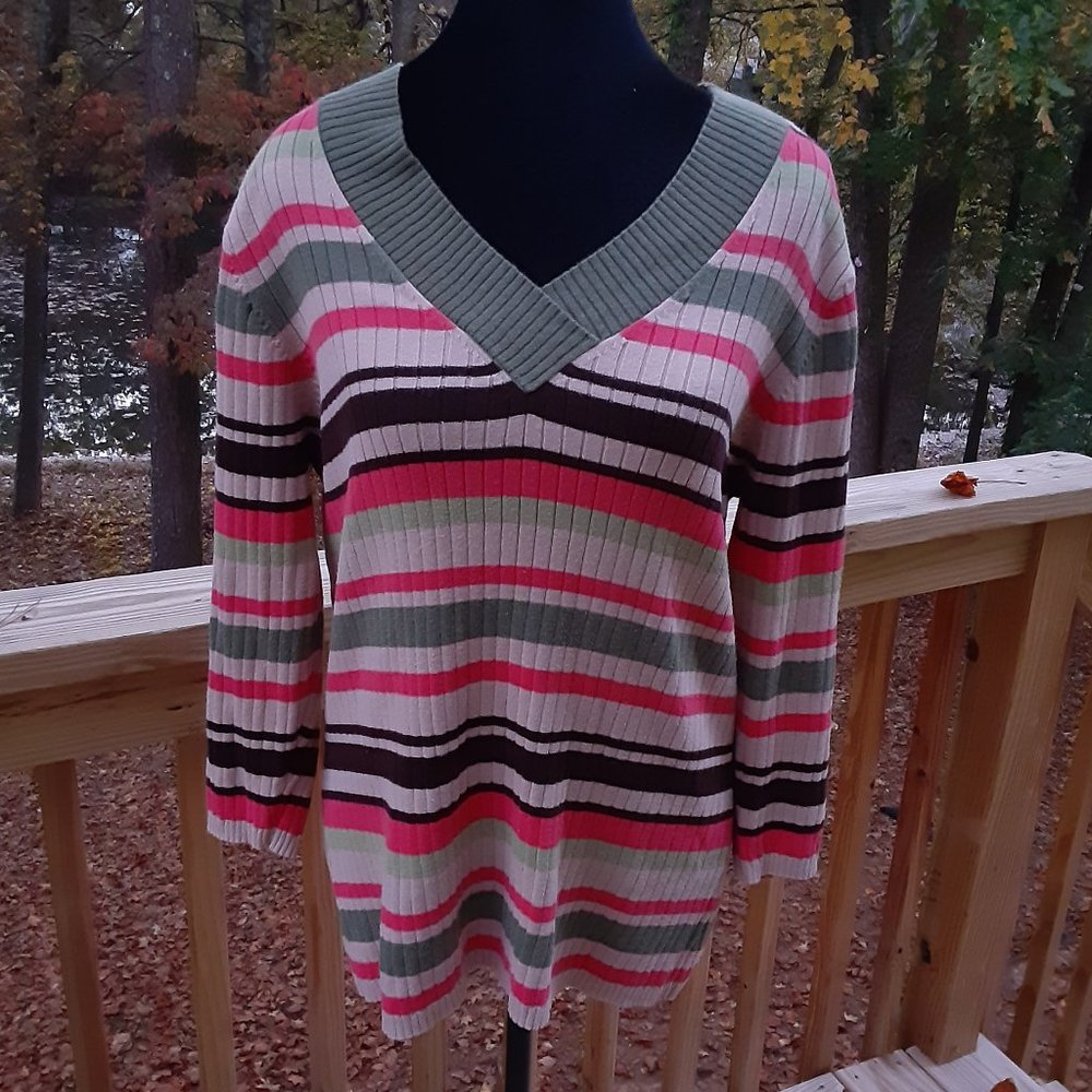 Fashion Bug - Striped Sweater